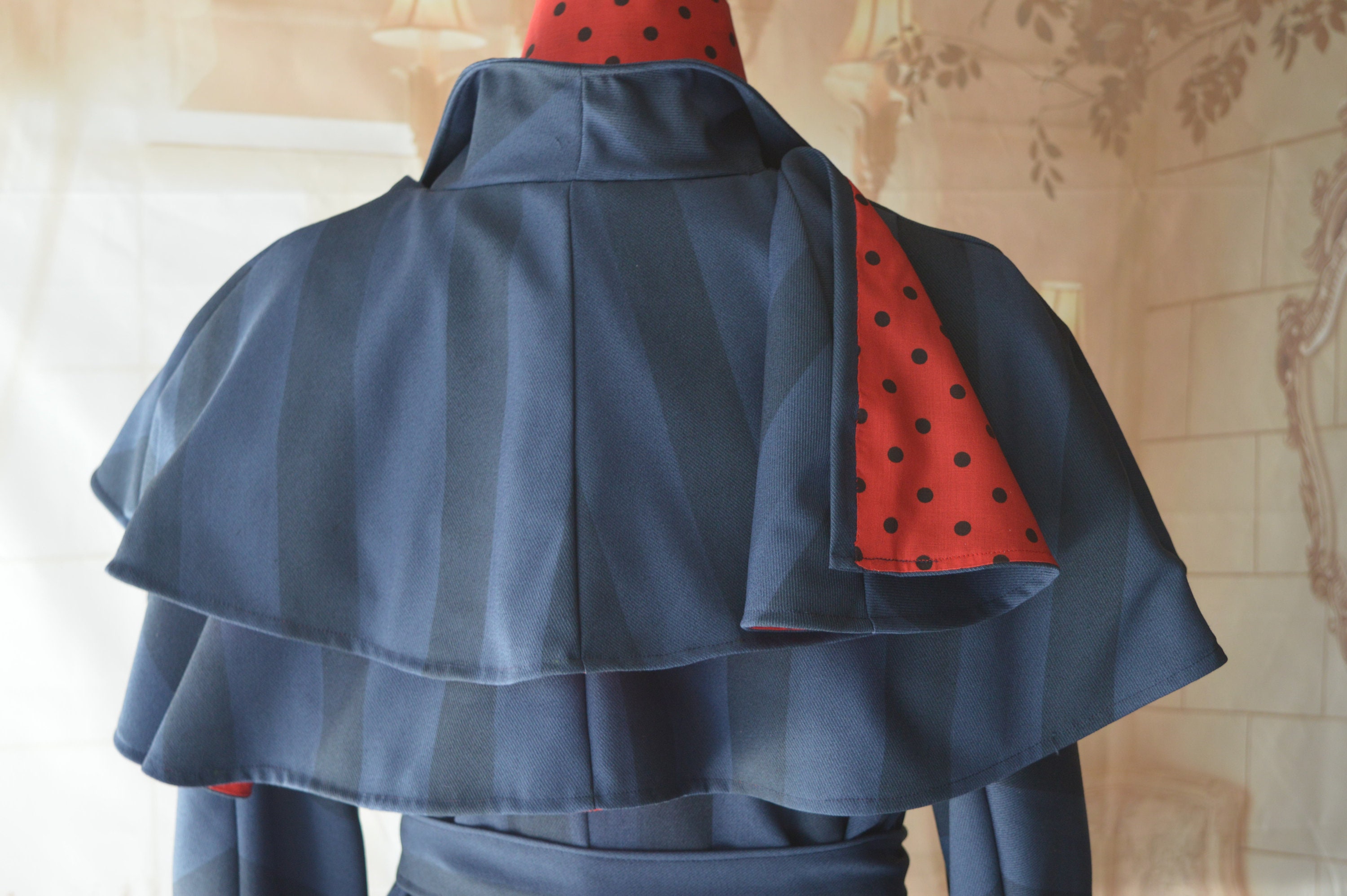 Mary Poppins returns blue coat with hat costume woman robin | Etsy