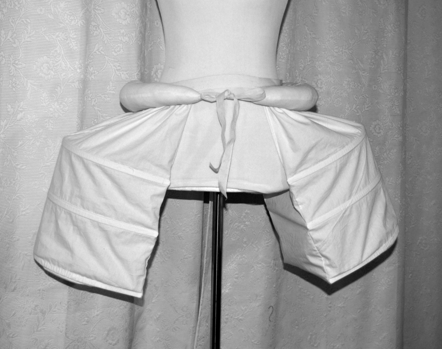 Outlander Claire's Wedding Dress Cage, Petticoat, Pocket, Bum Roll