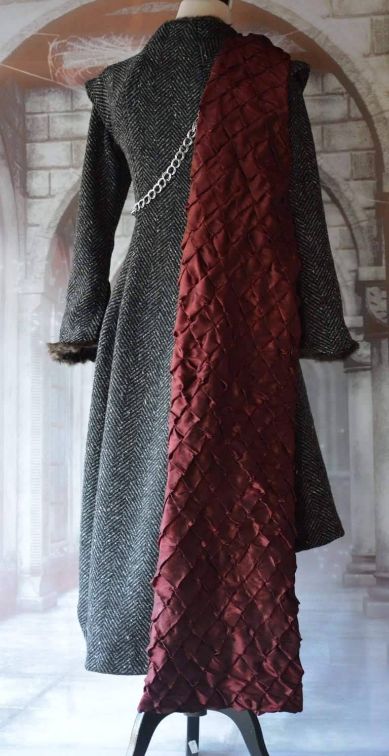 daenerys red dress Dani Maxi Tall / XL/1X / Burgundy Wine