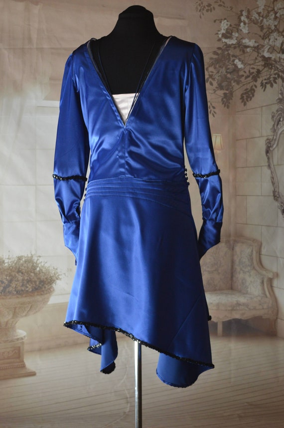 Inspired by Queenie Goldstein Dress Cosplay Costume Fantastic Beasts Blue Dress Vintage 1920s Movie Dress Flapper Dress Etsy Canada