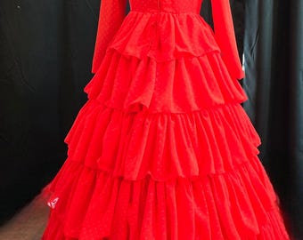 black red plaid dress Red Plaid Tiered Midi Dress – Moda Boutique