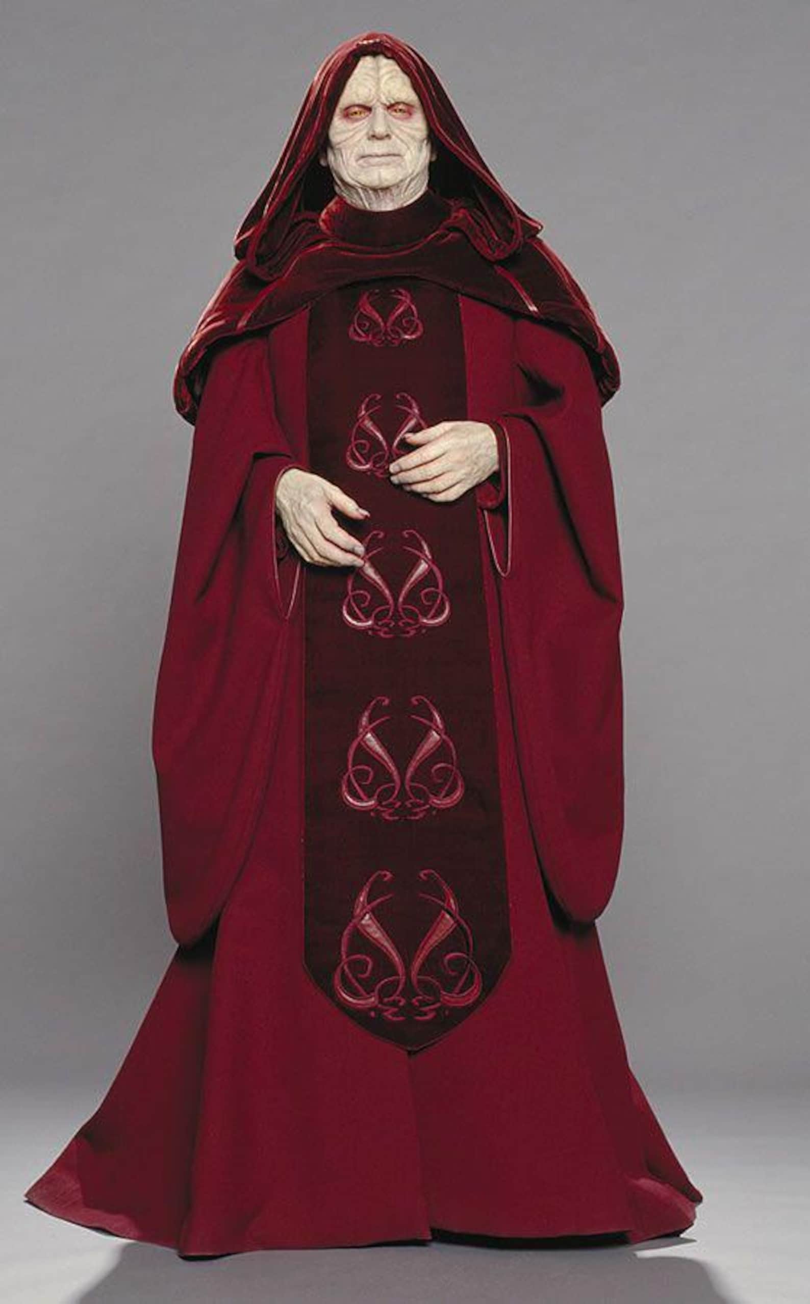 Sentate Robe Darth Sidious, Red Senate Robes, Revenge of the Sith, Palpatine ...