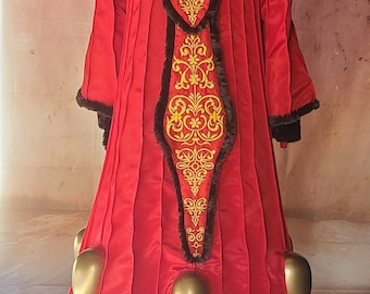 Padme Amidala Dress, Queen Amidala Red Invasion Cosplay, Star Wars, Padme, Senator Amidala, the Phantom Menace - Etsy Padme Amidala Dress, Queen Amidala Red Invasion Cosplay, Star Wars, Padme, Senator Amidala, the Phantom Menace - Etsy