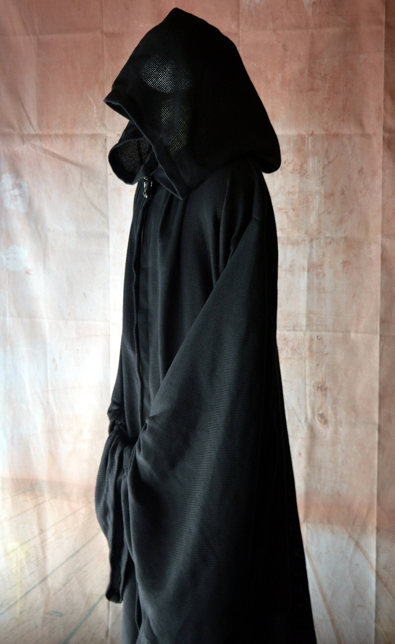 Emperor Palpatine Black Sith Robe Inspiration Made to Order Etsy Canada
