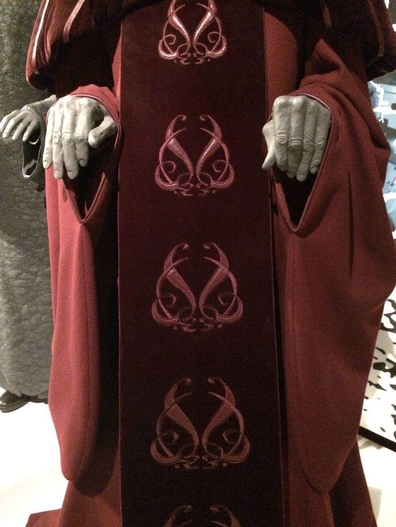 Sentate Robe Darth Sidious, Red Senate Robes, Revenge of the Sith, Palpatine ...