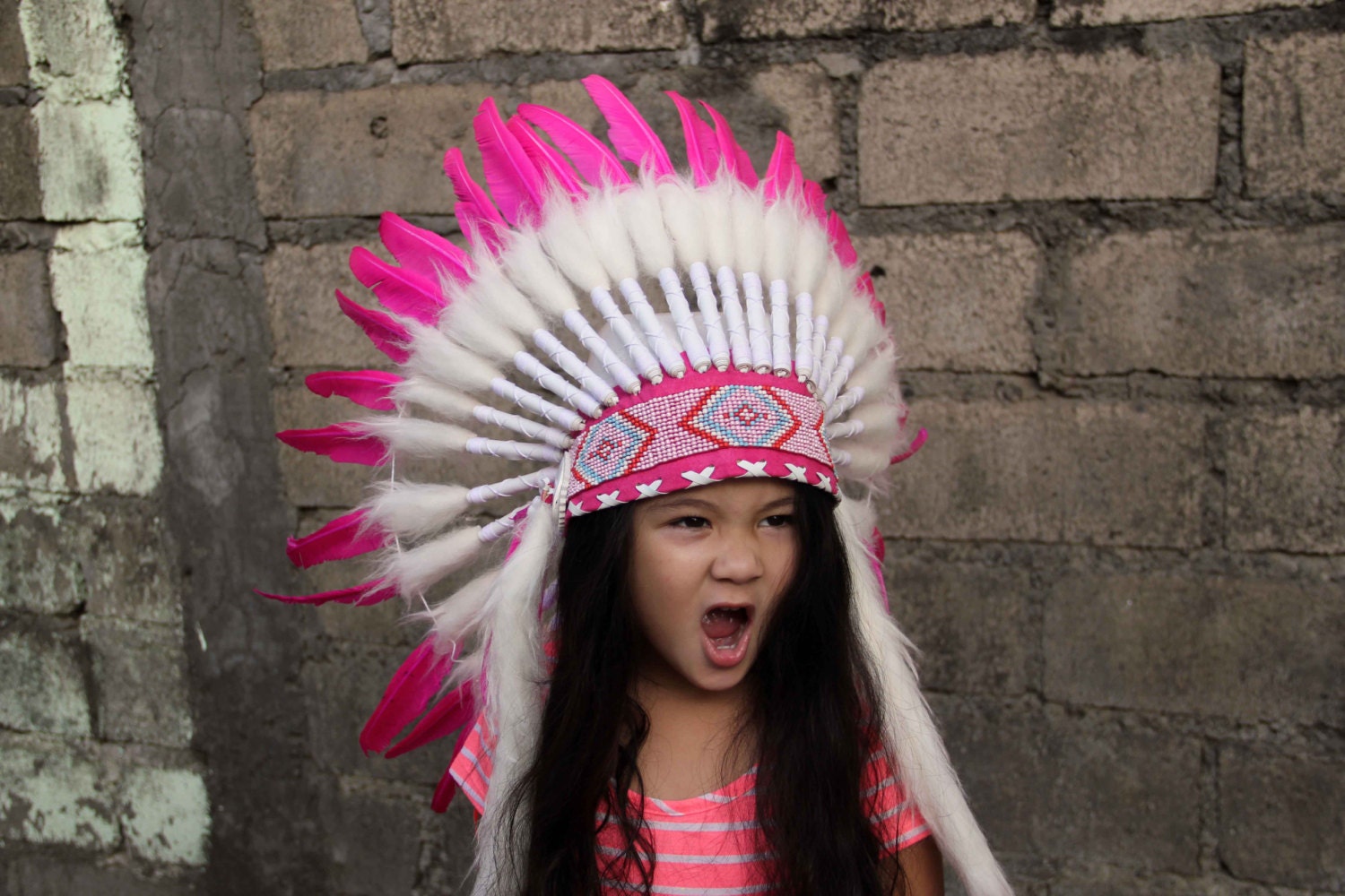 Indian Headdress Replica Short Length 