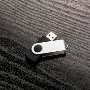Set of 25 Swivel Body 2.0 USB Flash Drive- Bulk Flash Drive