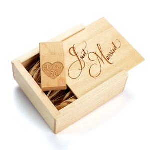 Regalo USB recién casado, 8GB, 16GB USB, Regalo recién casado, Regalo recién casado, Regalos recién casados, Regalos recién casados, Regalo para recién casados, Regalos usb