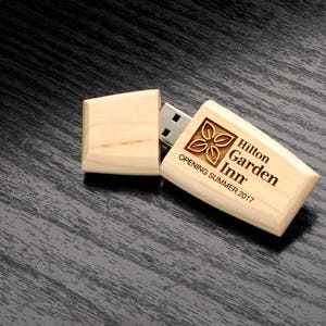Set Of 10 16GB Maplewood 2.0 USB Flash Drive, Custom Usb Stick, Custom Usb, Usb With Logo, Maple Usb, Memory Stick Wood, Photo Flash Drive