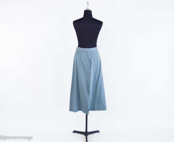 1940s Blue Gabardine Wool Jacket & Skirt Suit | 40s B… - Gem