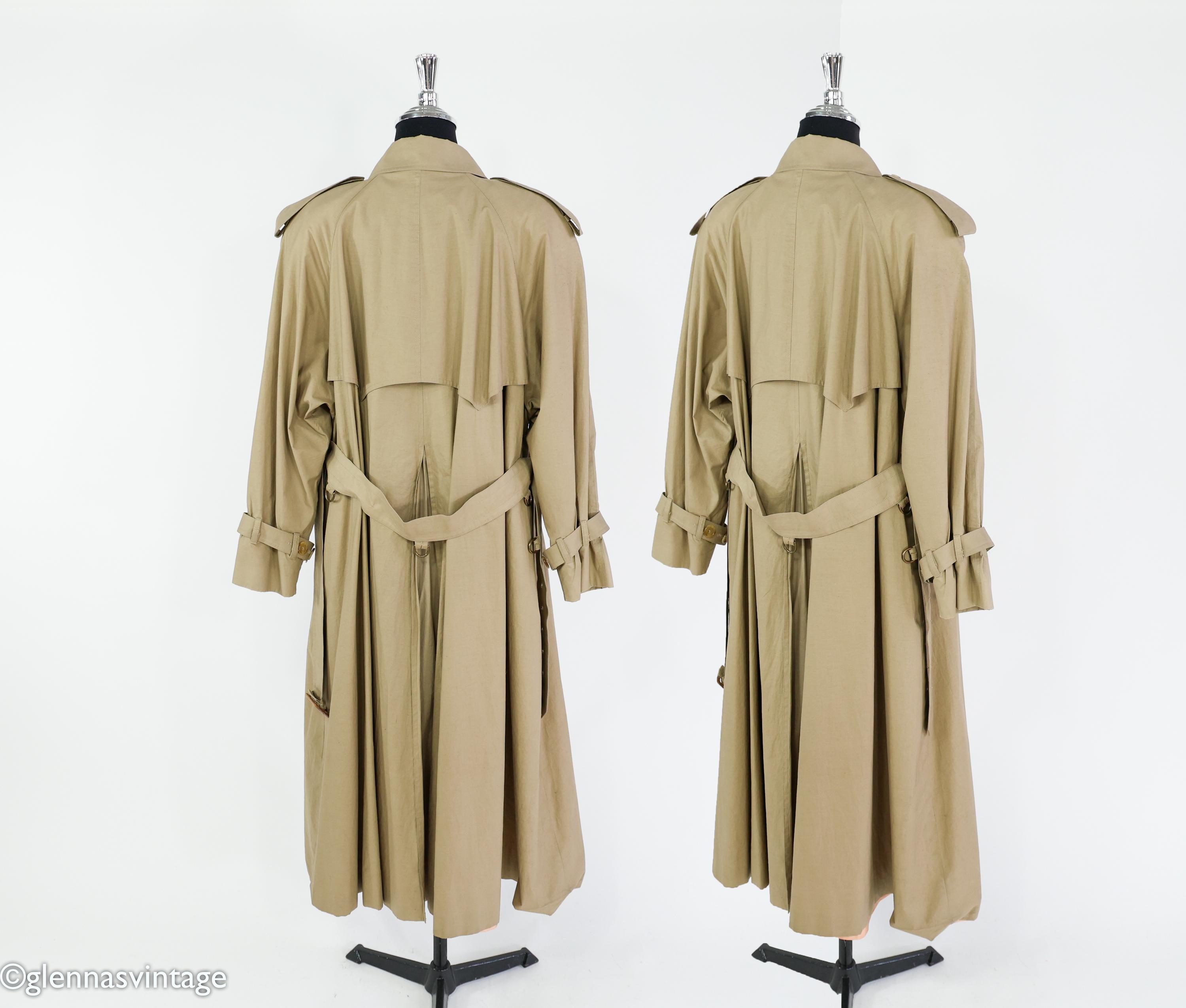 1970s Aquascutum Trench Coat | Vintage Beige Raincoat | England
