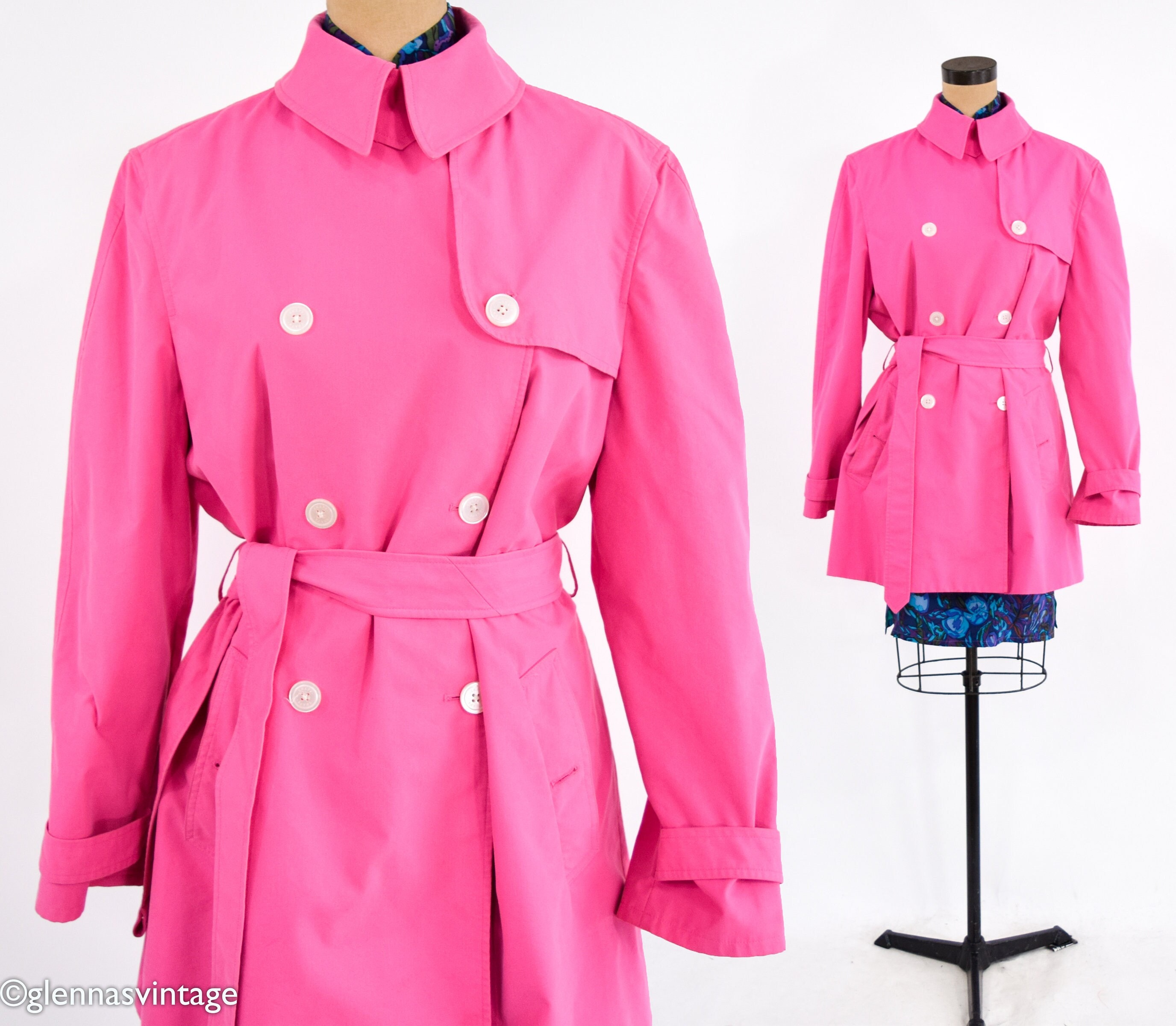 Chaps trench coat top