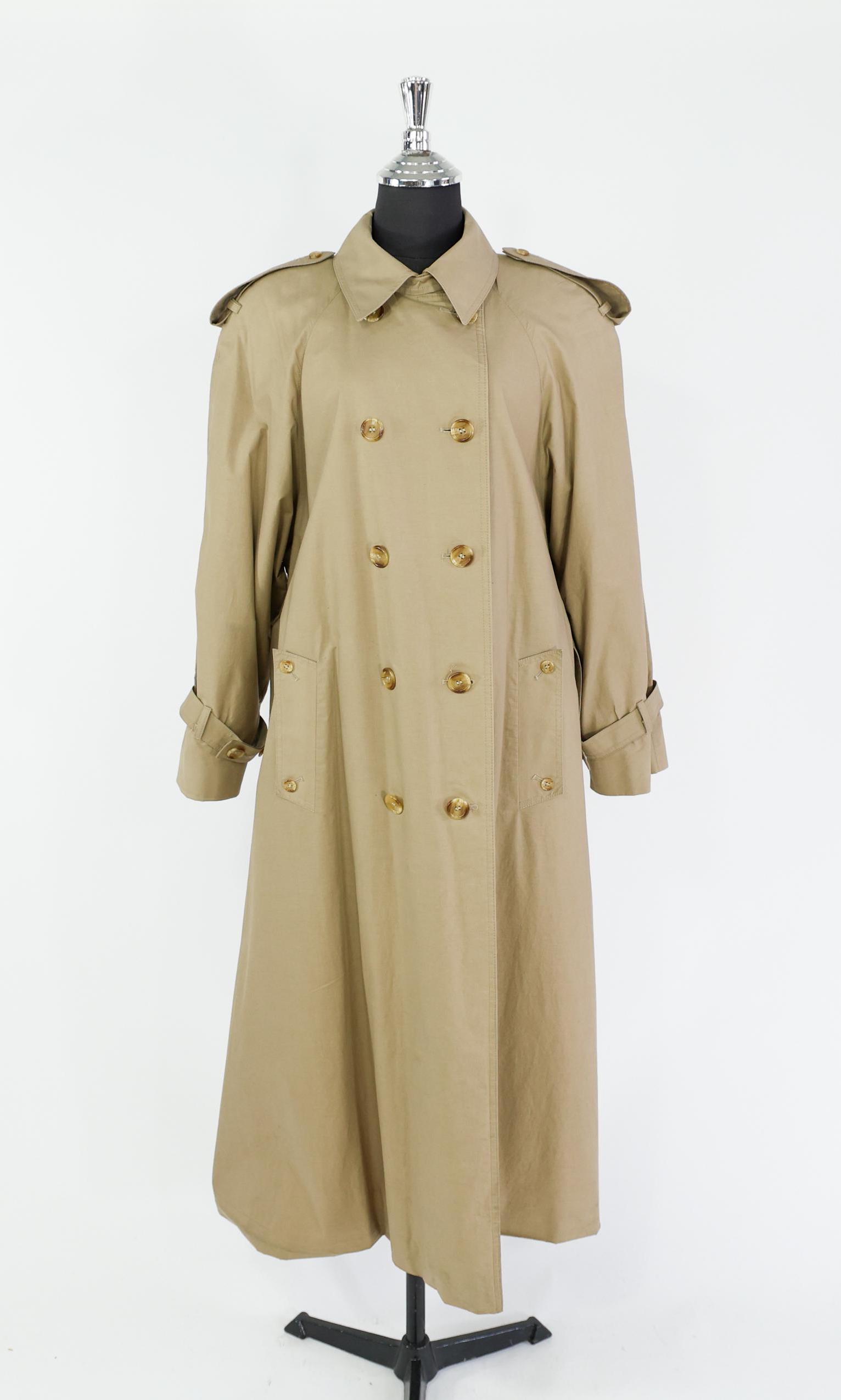 1970s Aquascutum Trench Coat | Vintage Beige Raincoat | England