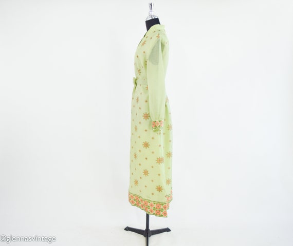 Alfred Shaheen | 1970s Green Screen Print Shift D… - image 3