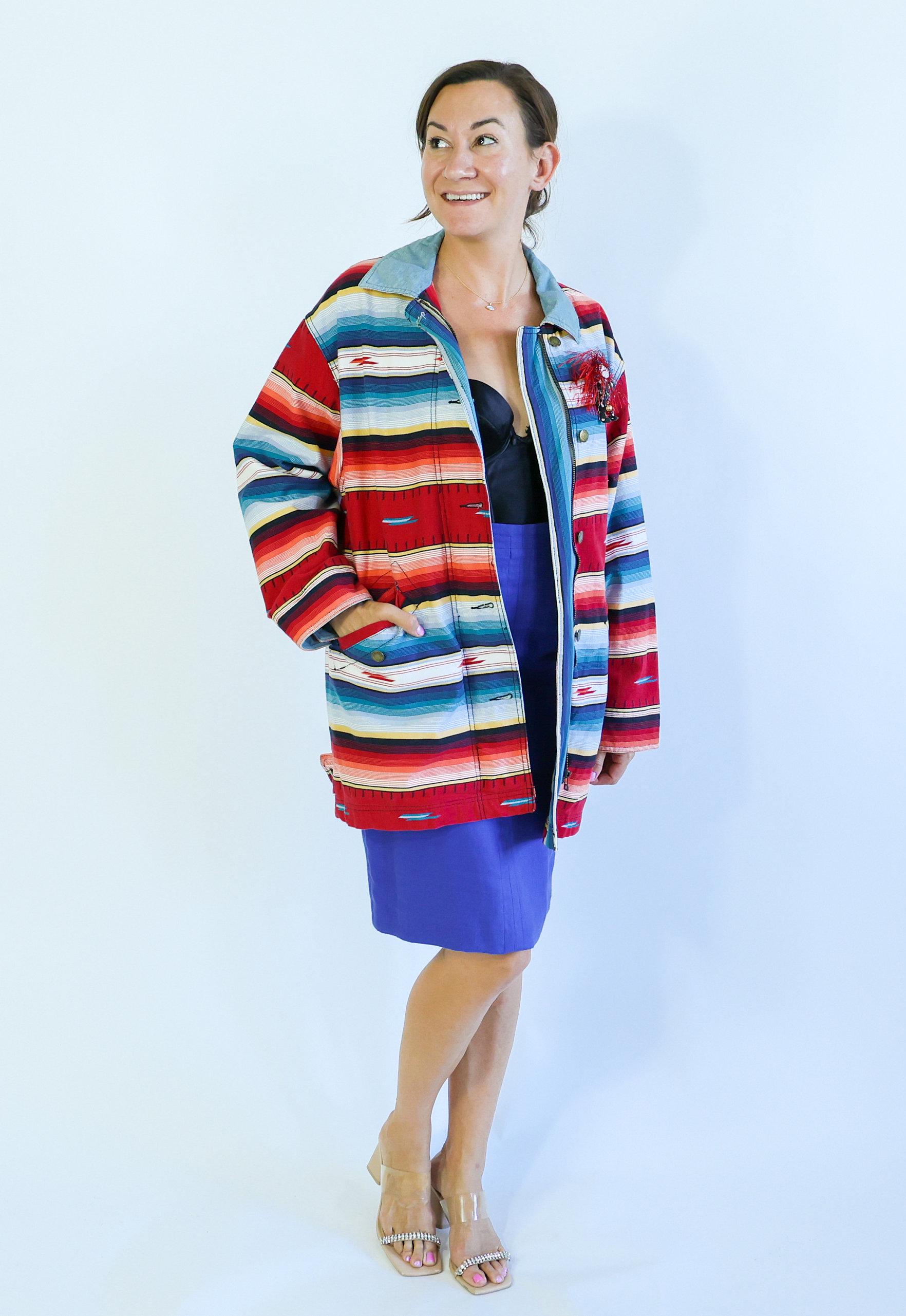 Woolrich Navajo Coat - Etsy