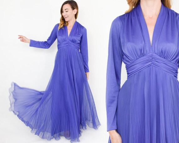 Royal Purple Maxi Dresses