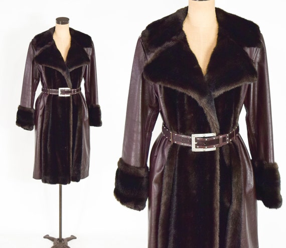 Lilli Ann | 1970s Dark Brown Leather Coat | 70s B… - image 6