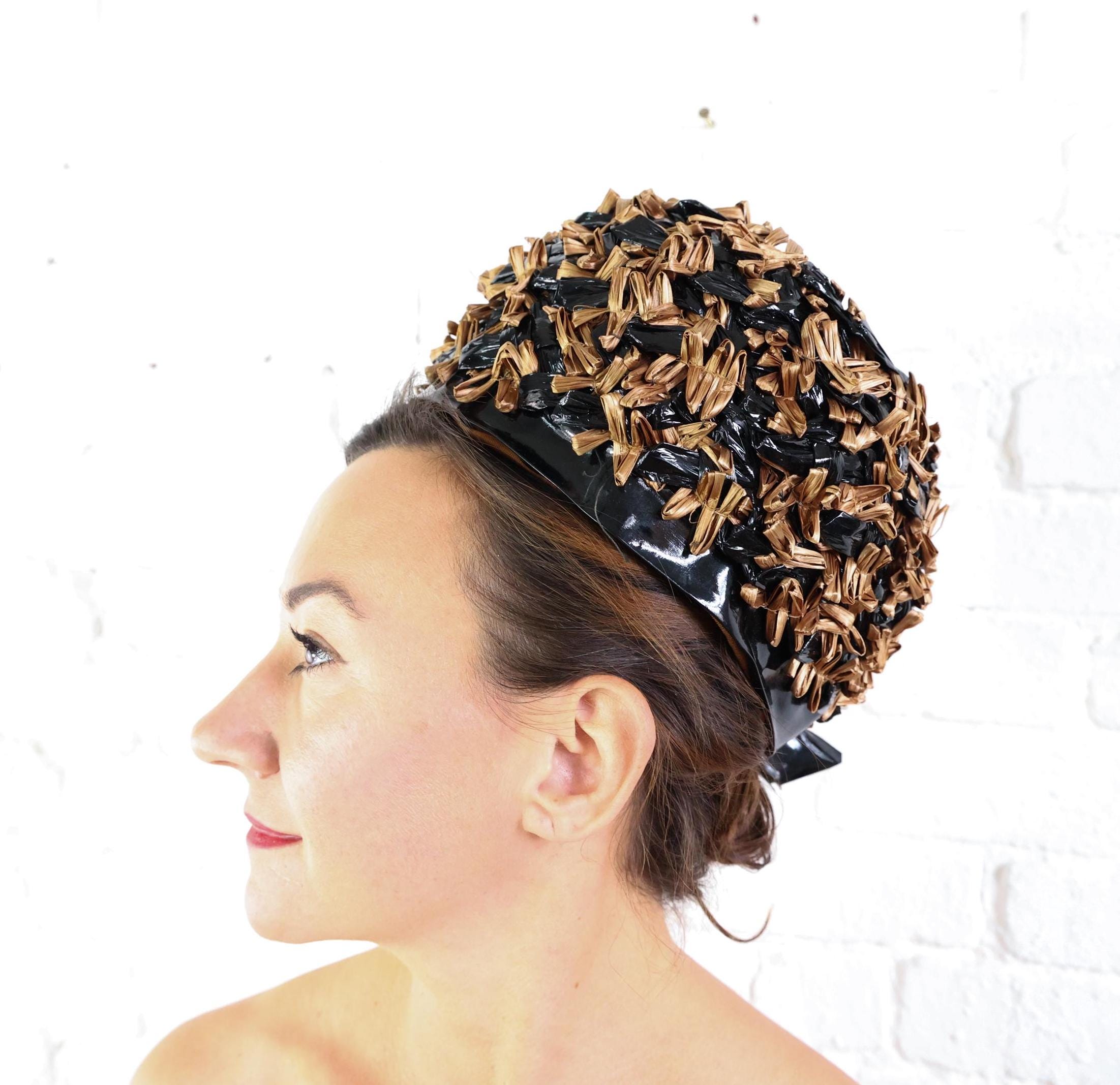 Raffia Bubble Hat - Etsy