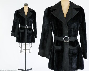 50s vintage lilli ann ファーショートコート