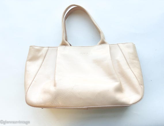 1990s Furla Vintage Leather Convertible Shoulder Bag | Vintage 