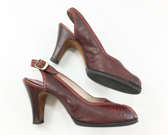 red wine heels