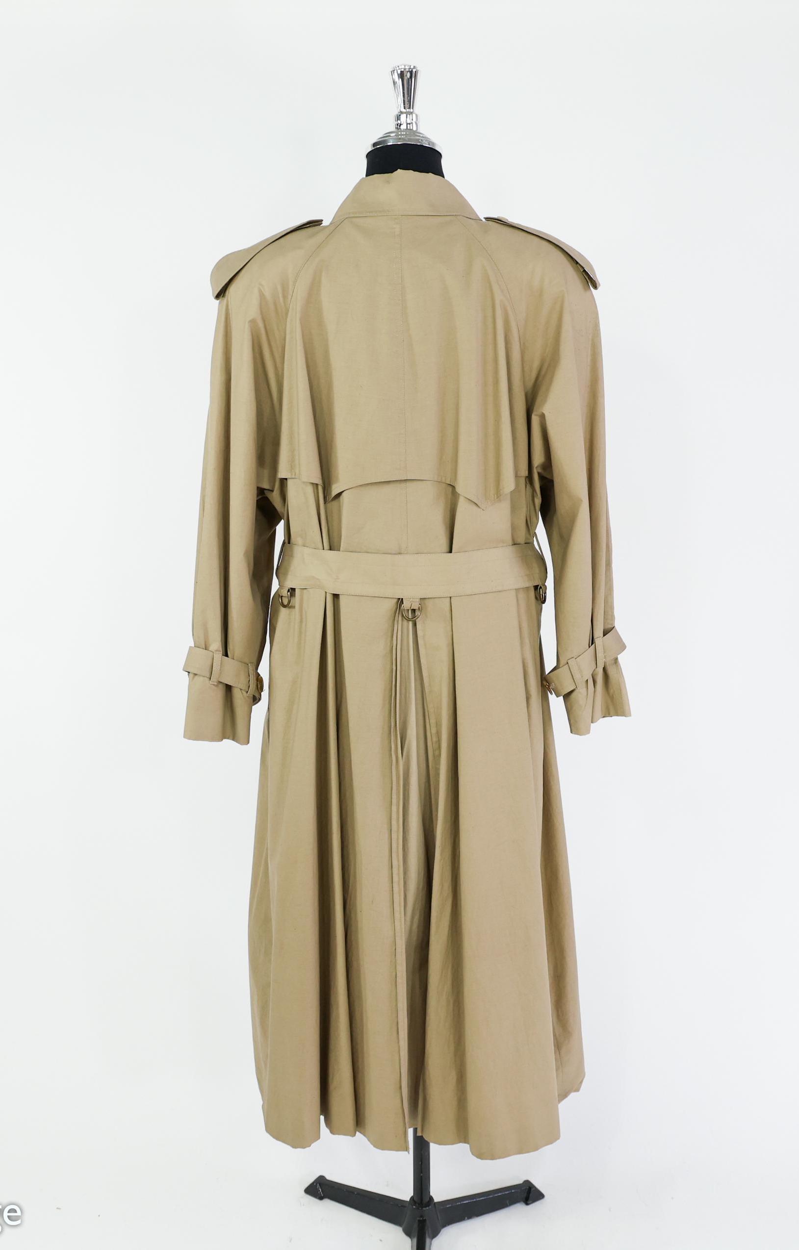 1970s Aquascutum Trench Coat | Vintage Beige Raincoat | England