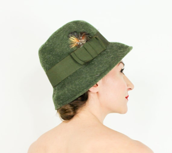 olive green bucket hat