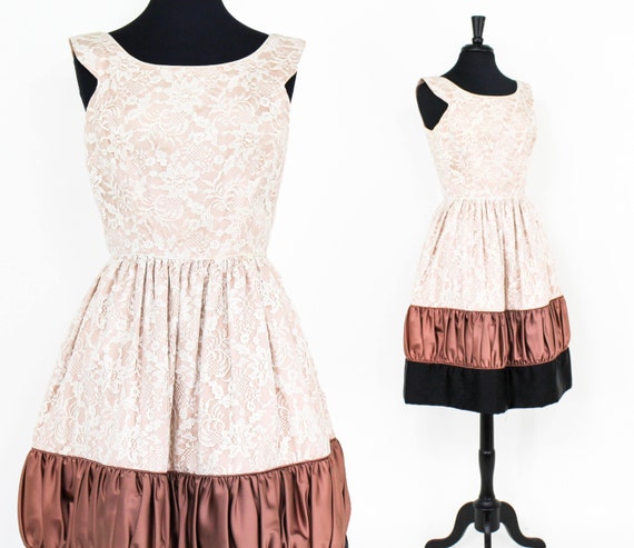 Abito Cocktail Con Pizzo Mini Abito Da Sera