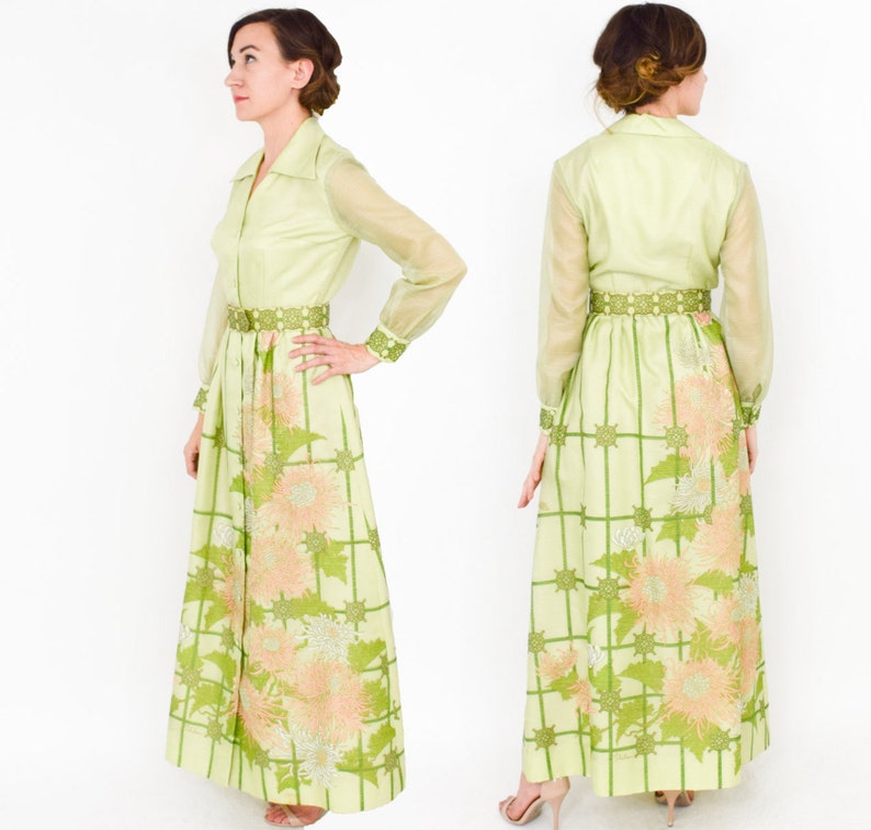 lime green maxi dress