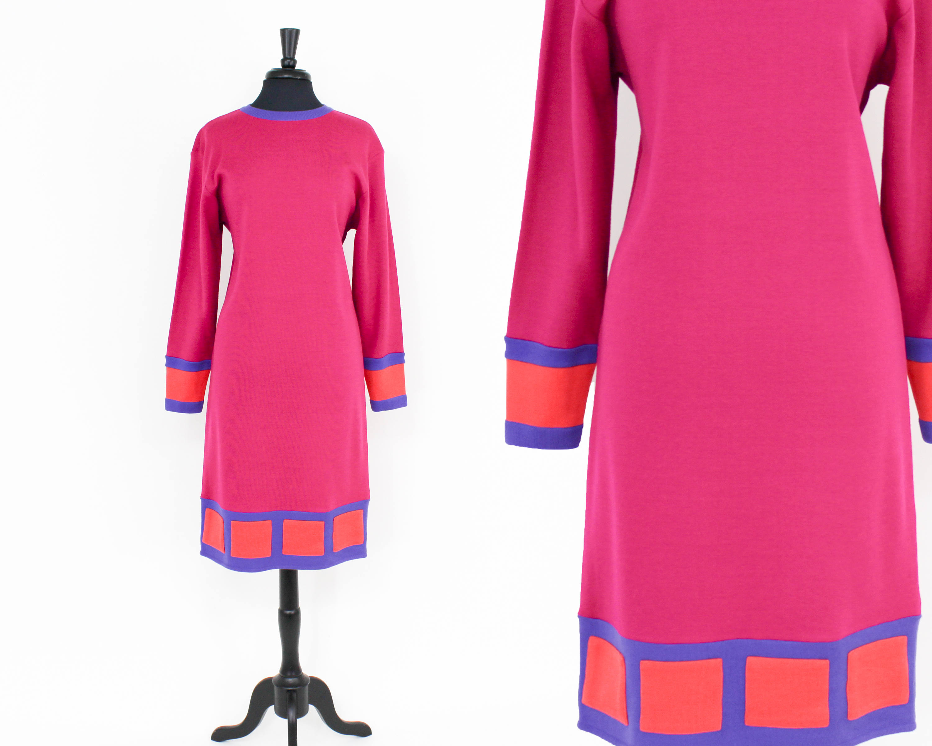 sweater dress 80s