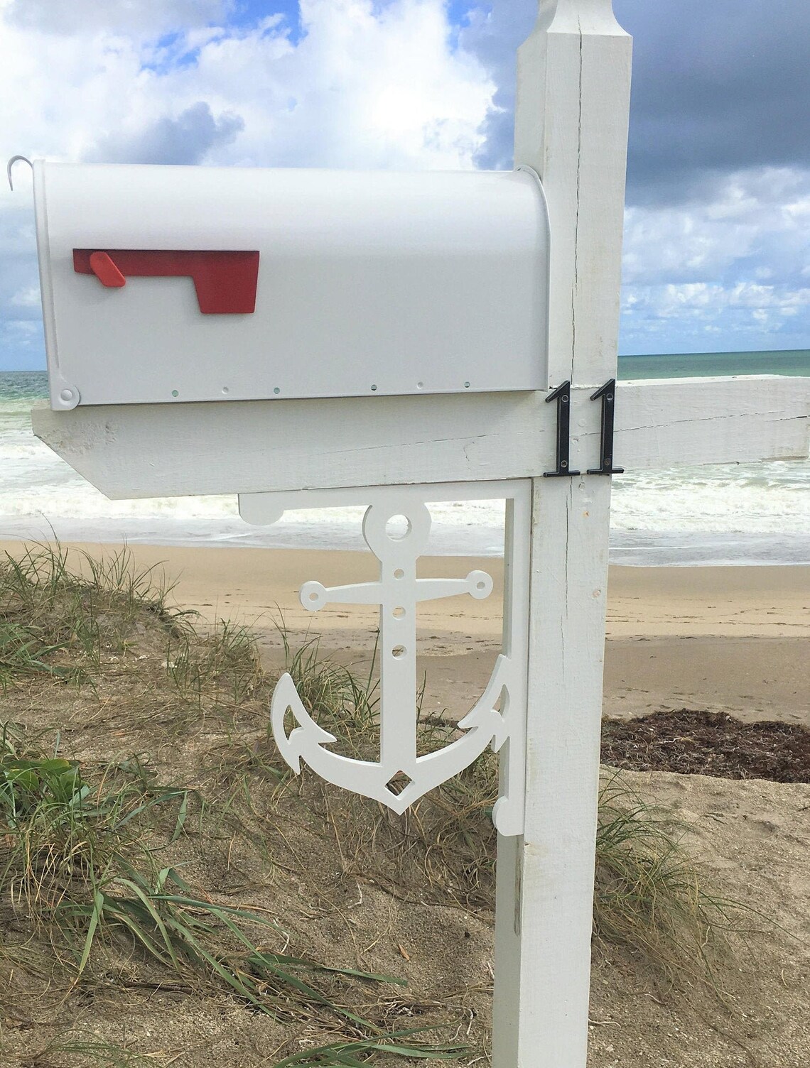 Mailbox Bracket Anchor Medium 12x16 Inch Custom Mailbox Etsy Israel