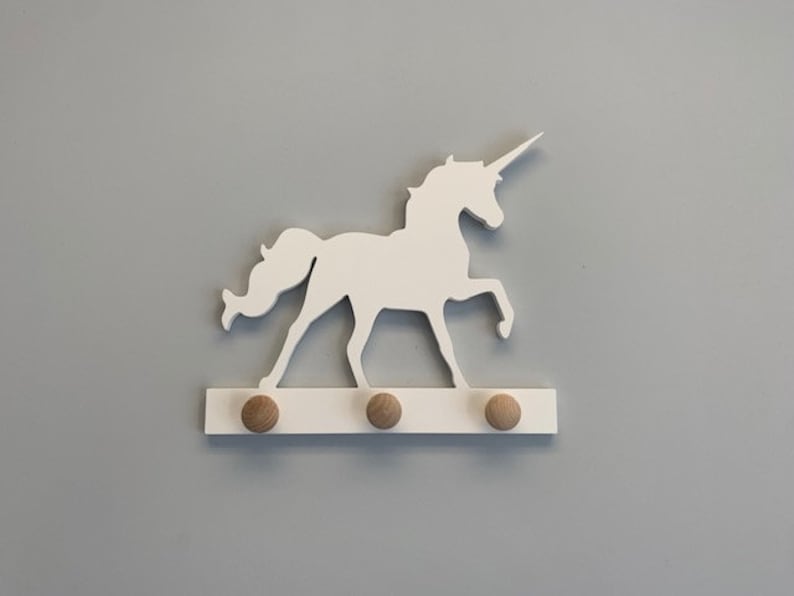 Coat Rack Unicorn Design Coat Rack Robe Hook Hat Rack Etsy