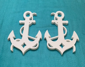 Custom Listing for Kristine - 12 pieces anchor with rope Shutter Embellishmemts. Includes shipping to USA