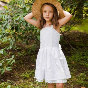 Communion Dress Eyelet