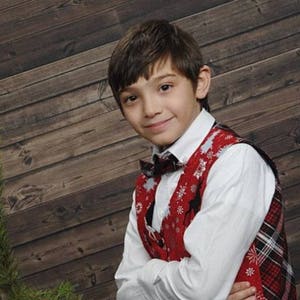 Boys holiday vests hotsell