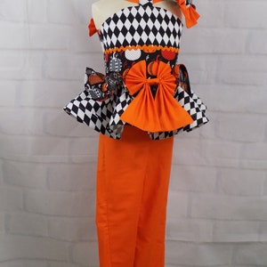 Happy Halloween - Orange Dots Boo! Lindsey Tunic Top main image 1