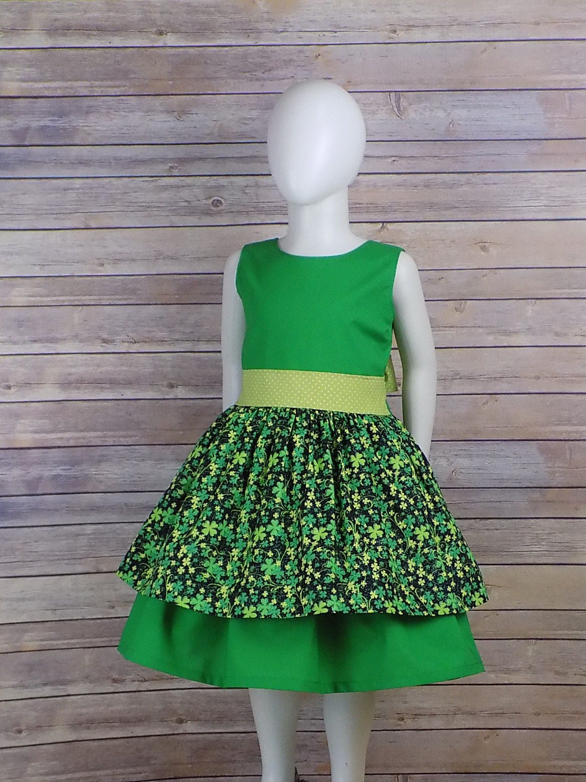 Girls Shamrock Dress, St Patricks Day Dress, Patty, Green, Toddler, Parade, Clover, School, Teen, Lucky Irish, Outfit, Brother Sister, Set Girls Shamrock Dress, St Patricks Day Dress, Patty, Green, Toddler, Parade, Clover, School, Teen, Lucky Irish, Outfit, Brother Sister, Set