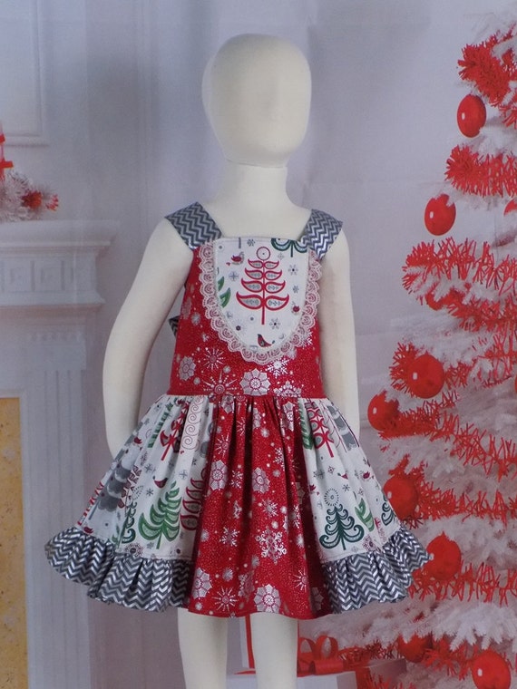 girls silver holiday dress