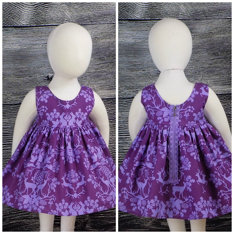 Baby 1218 Months Purple Dress READY to SHIP Girls Etsy