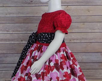 5T Girls Valentines Day Dress Ready to 
