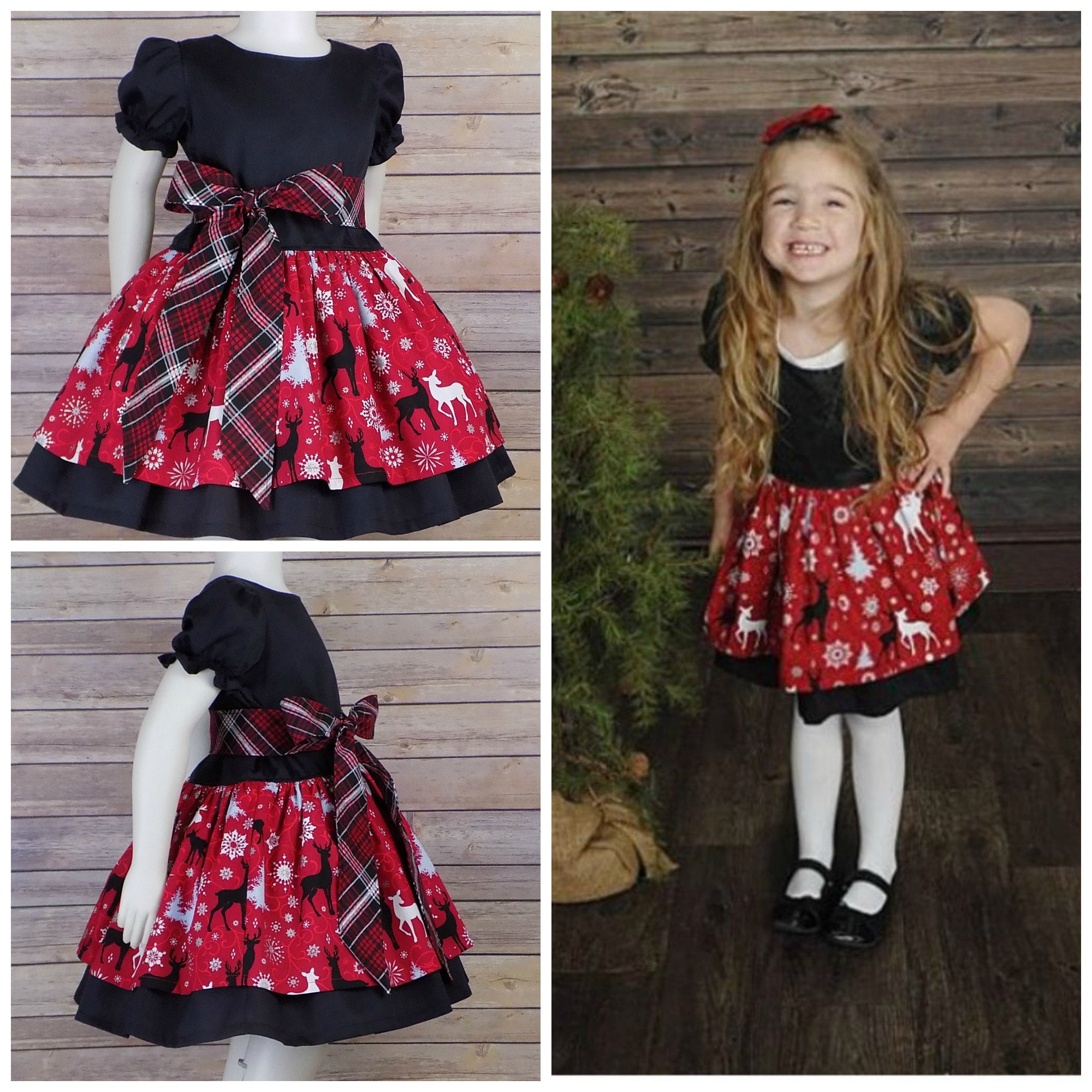 reindeer christmas dress