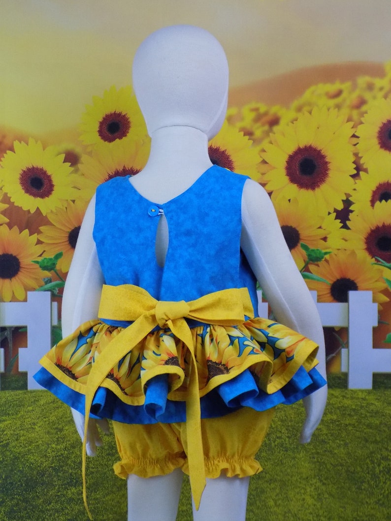 Sunflower Sportswear Pageant Casual Wear Pageant Outfit Etsy