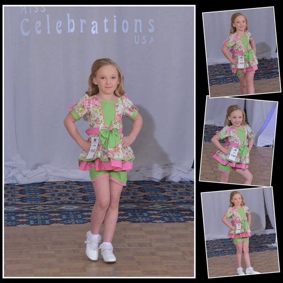 Casual wear for little girl best sale pageant