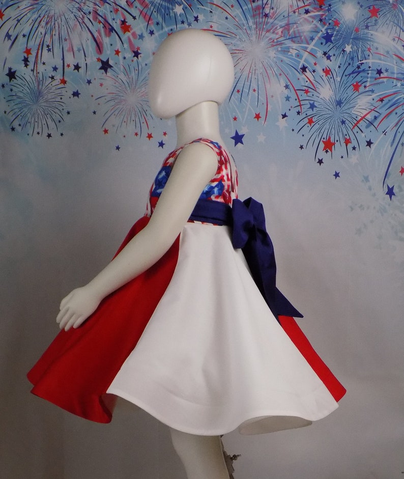 red white and blue pageant