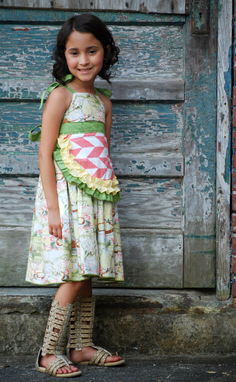 Rahigo Girls Lemon Dress