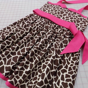 Giraffe Jungle Pageant Wear, Outfit of Choice, OOC, Animal Print, 50&#39;s style dress, Skins, Halter, Corset Back, Retro, Vintage, Rockabilly