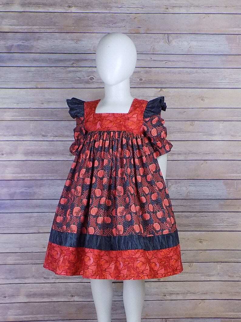 Rosie Dress - Pumpkin