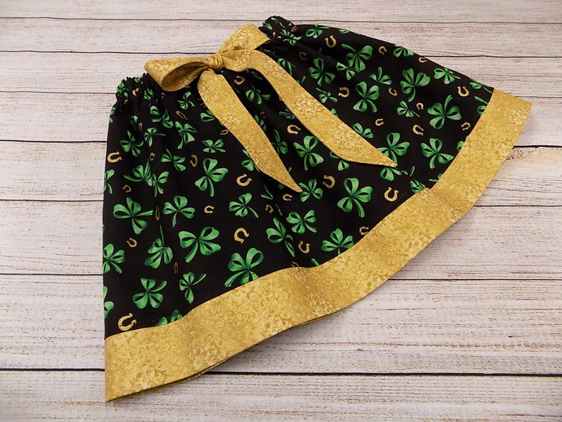 Magnolia Baby Toddler Girls Pink & Green Shamrock Cutie St. Patrick's Day Dress main image 0