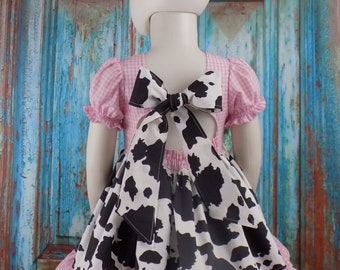 Pink Cow Dress, Pink Western Dress, Pink Birthday, Farm, 1st Birthday, Cowgirl, Pageant, Western Wear, OOC, Gingham, Checks, Cow Print, Girl - Etsy Pink Cow Dress, Pink Western Dress, Pink Birthday, Farm, 1st Birthday, Cowgirl, Pageant, Western Wear, OOC, Gingham, Checks, Cow Print, Girl - Etsy