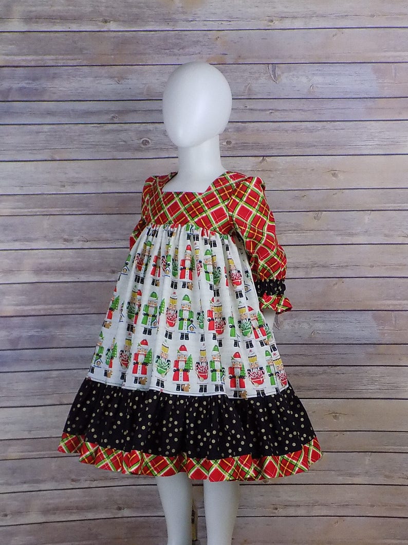 newborn baby girl christmas dress